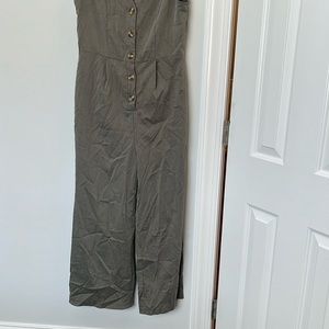 Long grey jumpsuit SHEIN